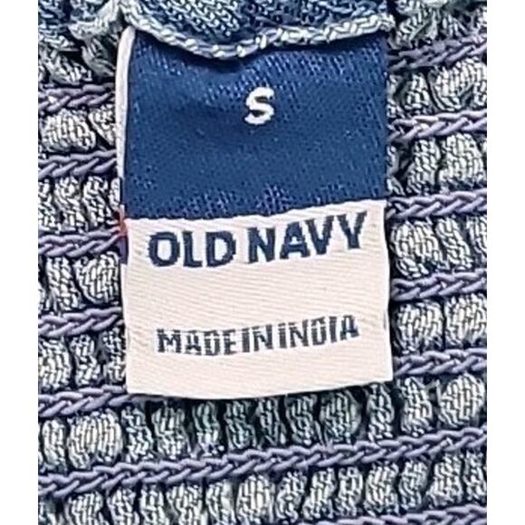 Boho Embroidered Chambray Denim Tunic Top Women’s S 100% Cotton Peasant Blouse - Picture 4 of 7